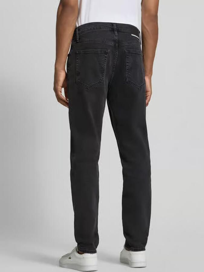 ARMEDANGELS straight fit jeans van mix van katoen en lyocell model 'AARJO TARPA' - Foto 2