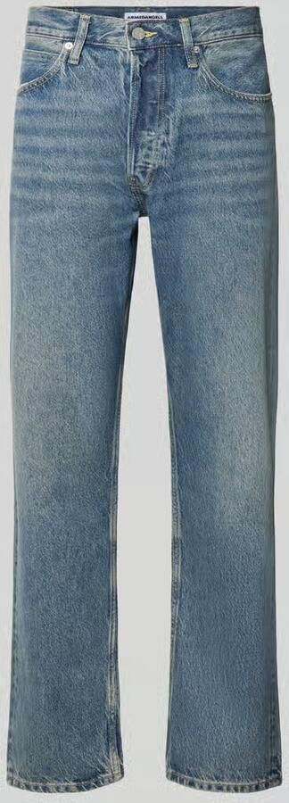 ARMEDANGELS straight fit jeans van mix van katoen en lyocell model 'MAADOX' - Foto 2