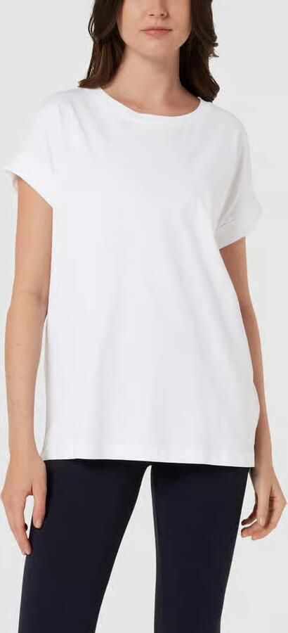 ARMEDANGELS T-shirt met geribde ronde hals model 'IDAARA' - Foto 2