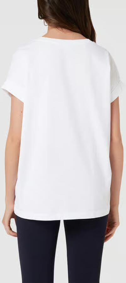 ARMEDANGELS T-shirt met geribde ronde hals model 'IDAARA' - Foto 3