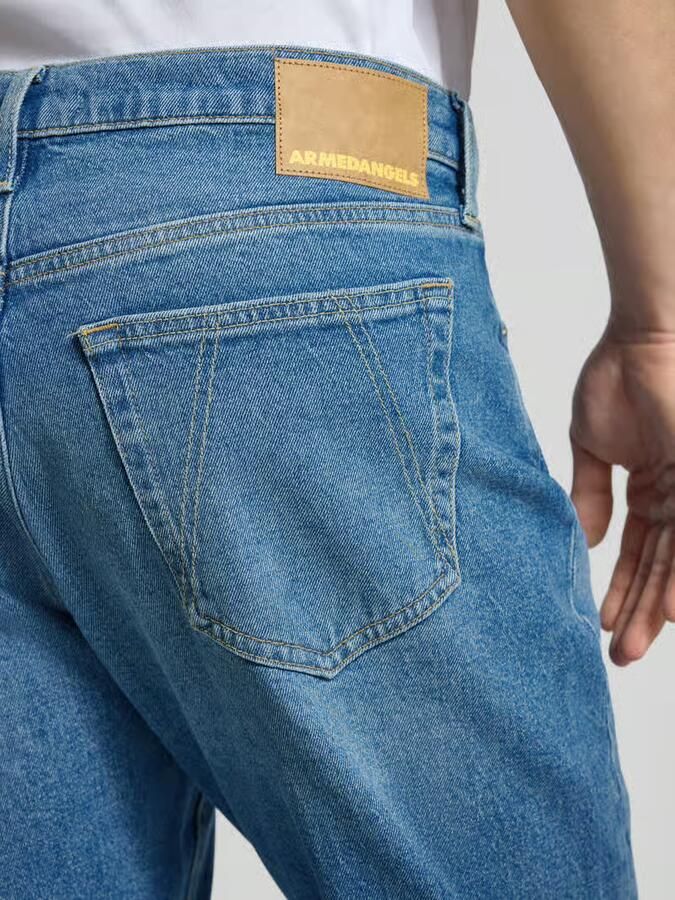 ARMEDANGELS Tapered fit jeans van Mix van biologisch katoen Model 'MAAKX'
