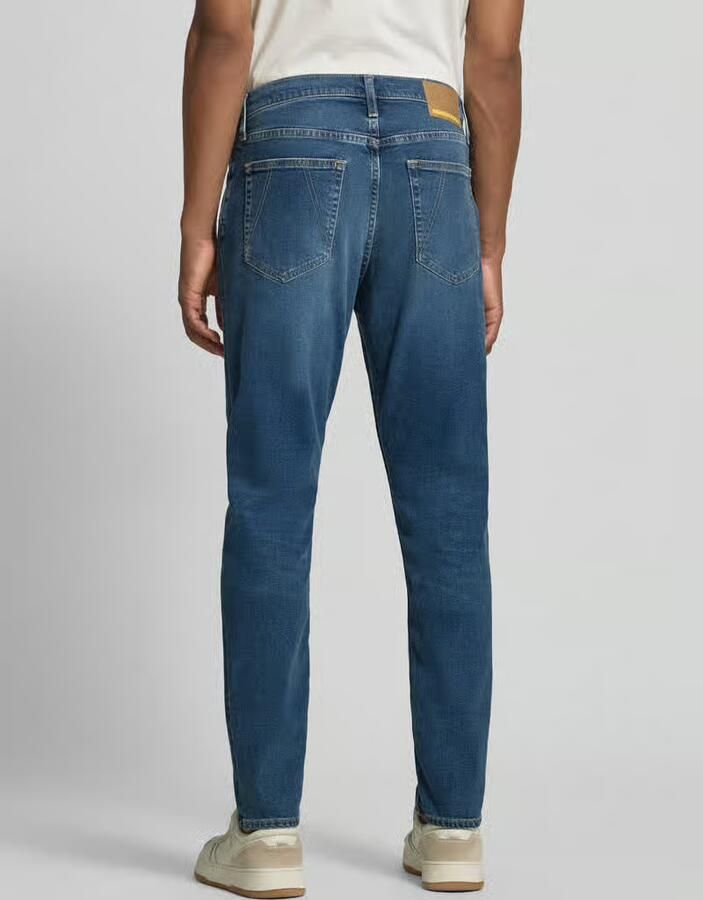 ARMEDANGELS tapered fit jeans van mix van katoen en lyocell model 'AARJO TARPA' - Foto 2