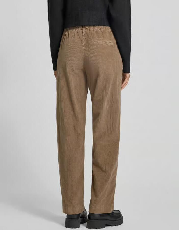 ARMEDANGELS Wide leg corduroy broek van katoenmix model 'JAIMILAA CORDUROY'
