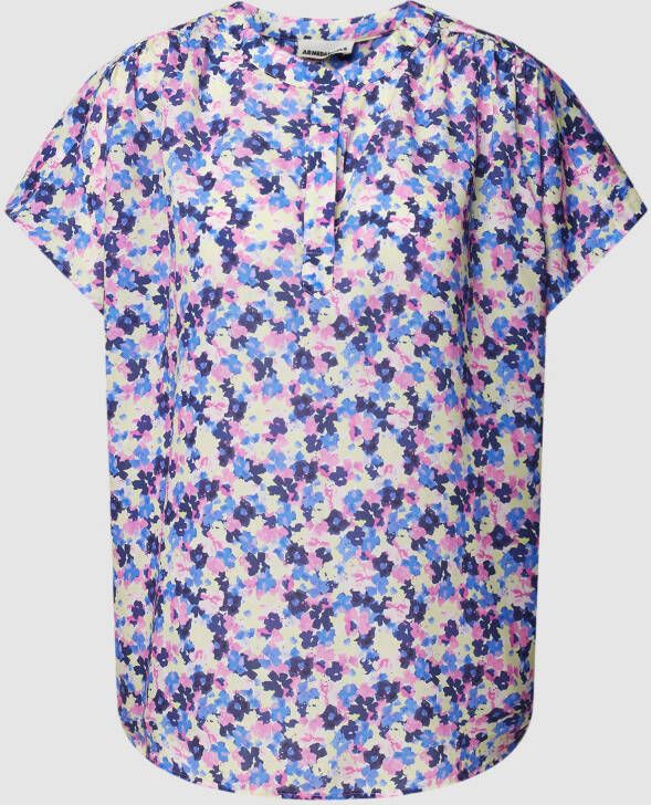 ARMEDANGELS Blouse met all-over bloemenmotief model 'MAAIKE MULTI FLORAL'