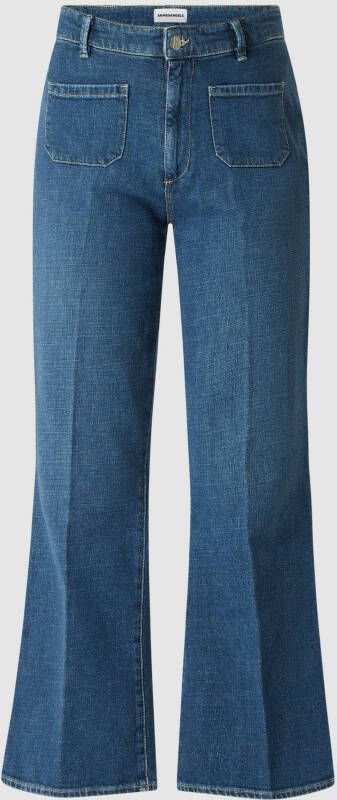ARMEDANGELS Flared cut jeans met hennep model 'Rumaa'