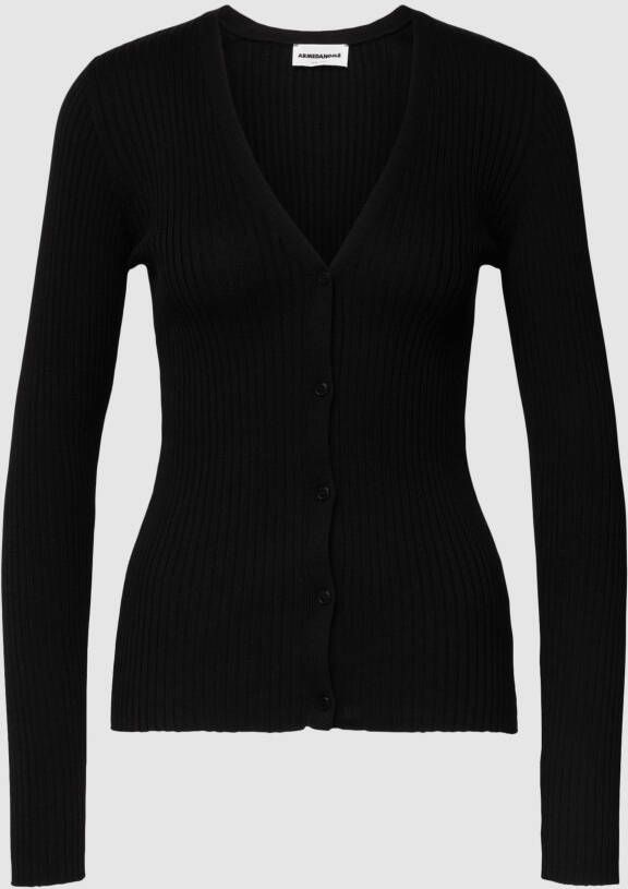 ARMEDANGELS Gebreid jack in riblook model 'Tinnaa'
