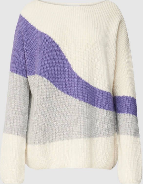 ARMEDANGELS Gebreide pullover met boothals model 'MIYAAS'