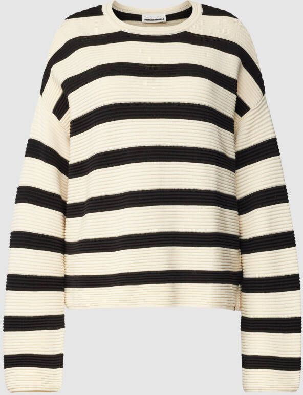 ARMEDANGELS Gebreide pullover met streepmotief model 'MERINAA''