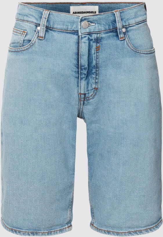 ARMEDANGELS Korte jeans in effen design model 'NAAILO HEMP'