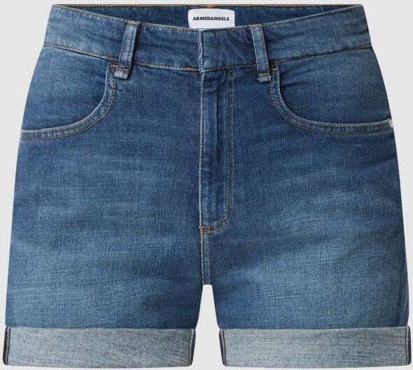 ARMEDANGELS Korte regular fit jeans met biologisch katoen model 'Aaneli'