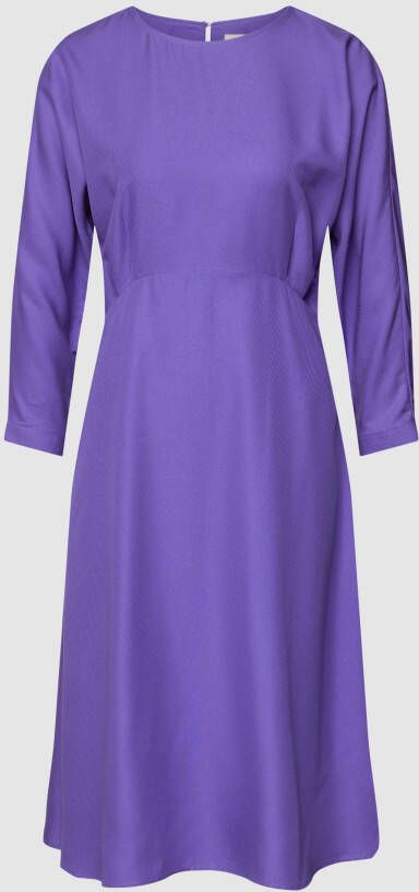 ARMEDANGELS Midi-jurk in effen design model 'MAARLENA'