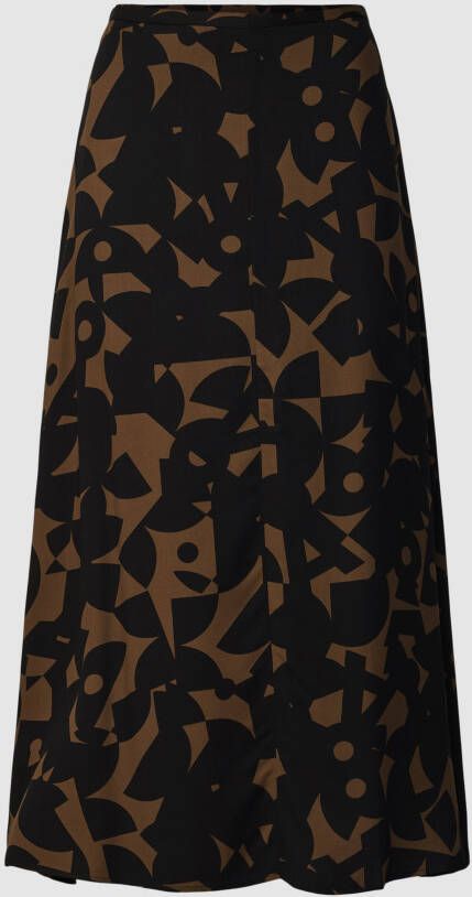 ARMEDANGELS Midirok met all-over-motief model 'ARAACE'