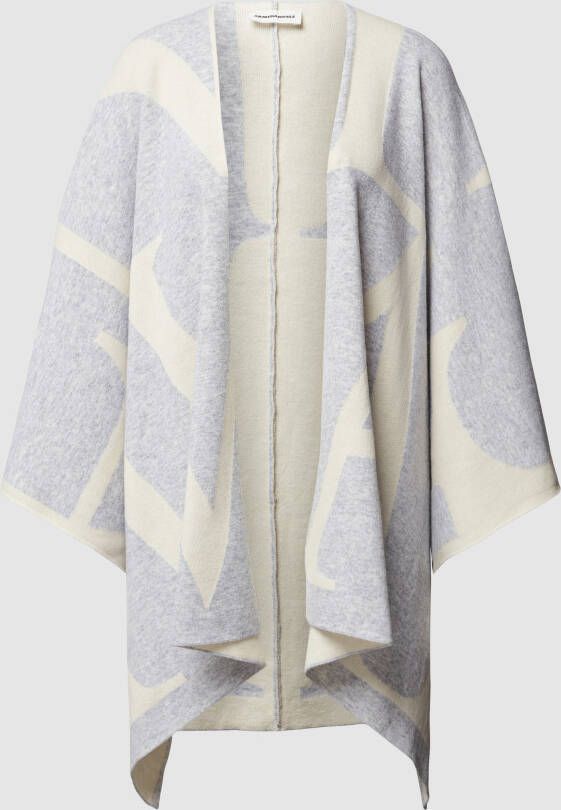 ARMEDANGELS Poncho met all-over motief model 'Rebels'