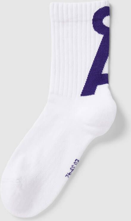 ARMEDANGELS Sokken met labelstitching model 'SAAMUS'