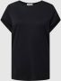 ARMEDANGELS T-shirt met geribde ronde hals model 'JILAANA' - Thumbnail 1