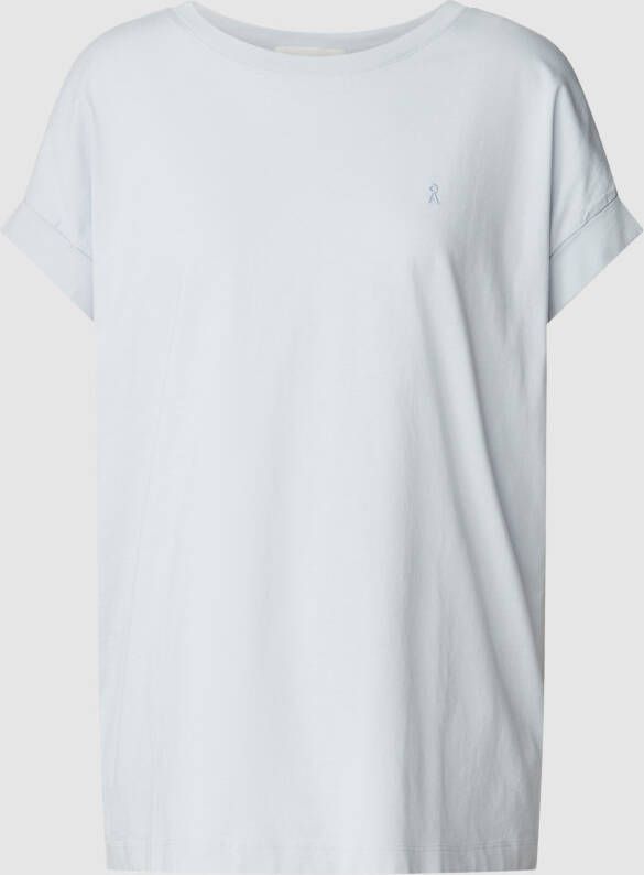 ARMEDANGELS T-shirt met labelstitching model 'IDAARA'