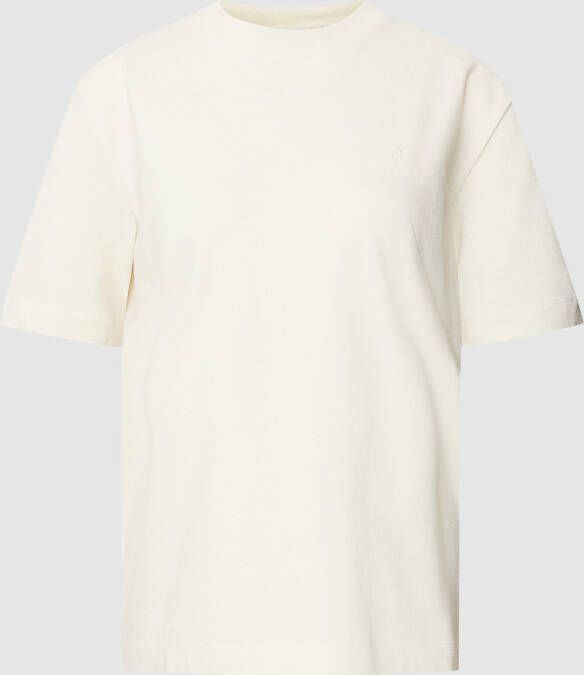 ARMEDANGELS T-shirt met labelstitching model 'TARJAA'