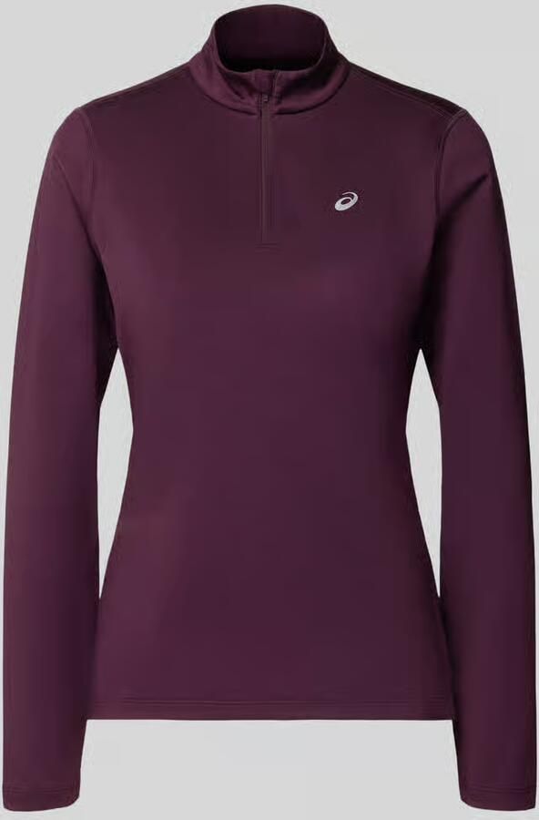 ASICS Functioneel shirt met opstaande kraag en ritssluiting