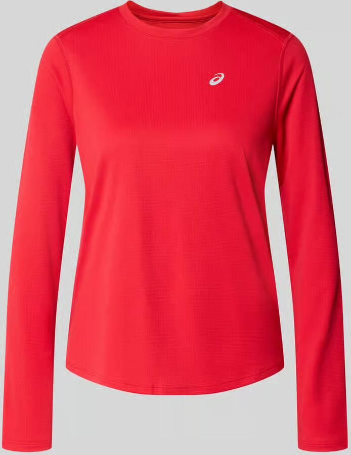 ASICS Regular fit shirt met lange mouwen met logoprint model 'CORE LS'
