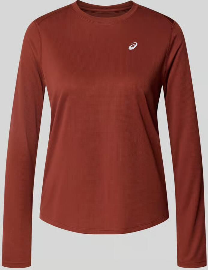 ASICS Regular fit shirt met lange mouwen met logoprint model 'CORE LS'