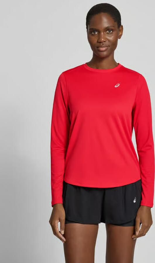 ASICS Regular fit shirt met lange mouwen met logoprint model 'CORE LS' - Foto 3