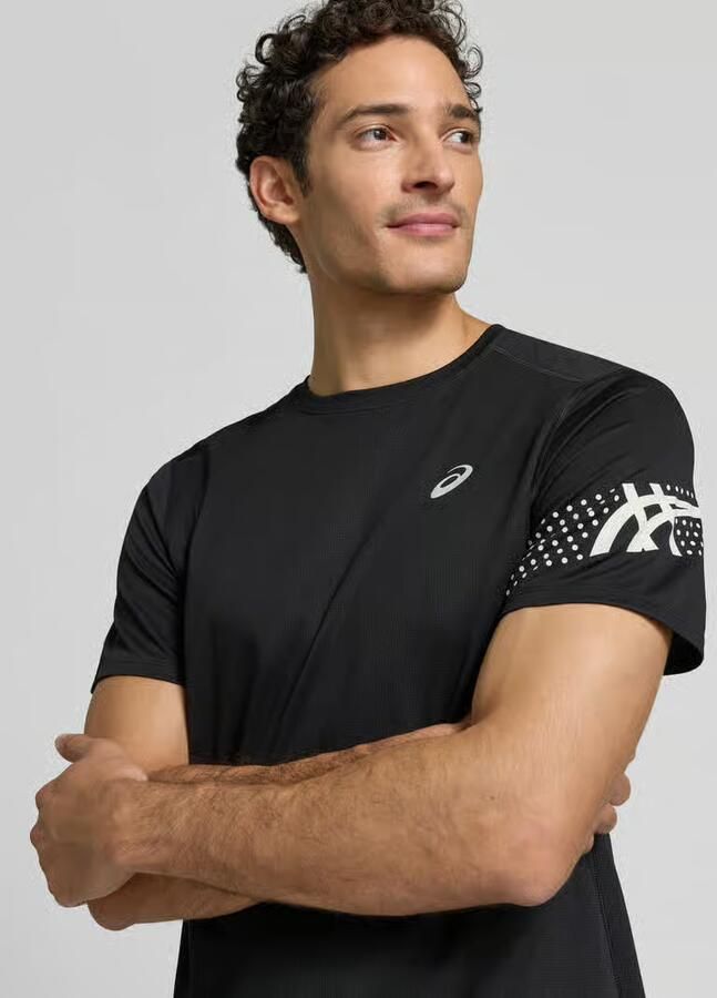 ASICS Regular fit t-shirt met labelprint model 'ICON' - Foto 2