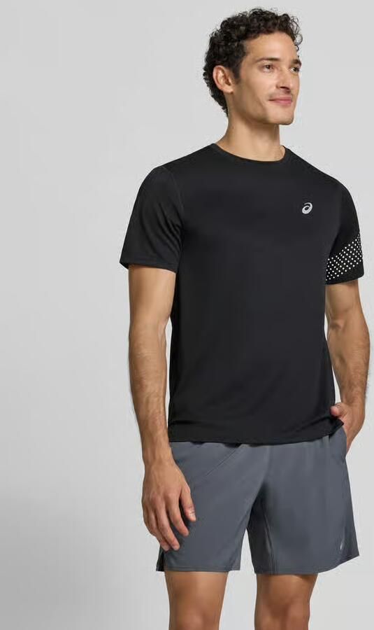 ASICS Regular fit t-shirt met labelprint model 'ICON' - Foto 3