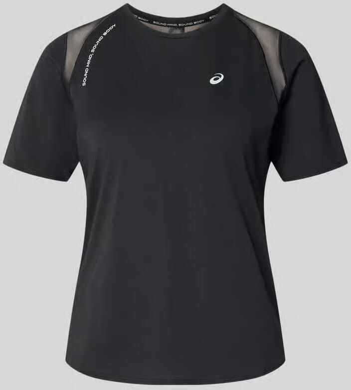 ASICS Regular Fit t-shirt met logoprint