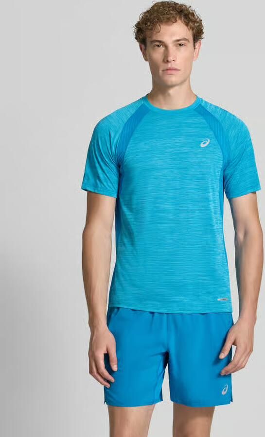 ASICS Regular fit t-shirt met logoprint model 'Road' - Foto 3