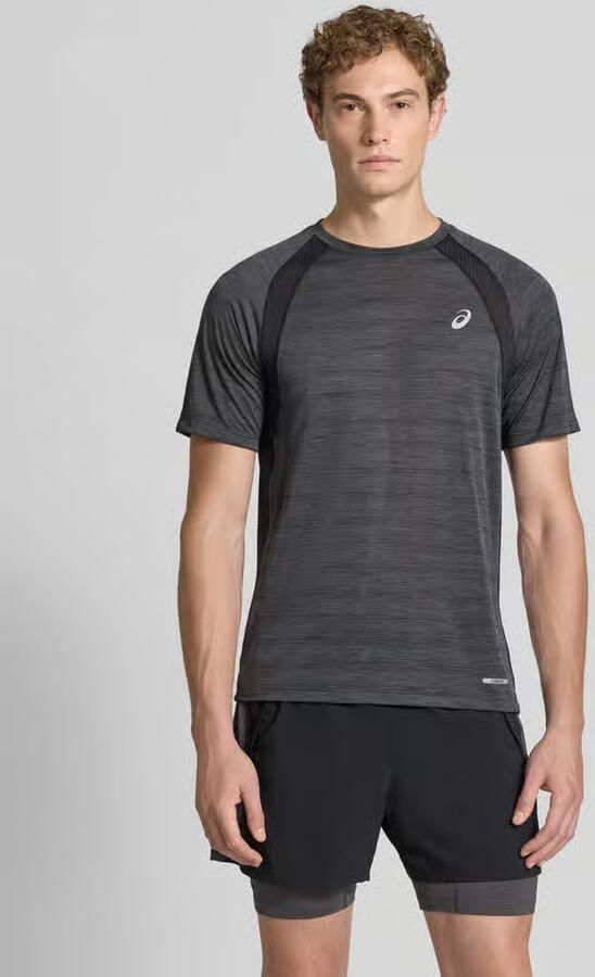 ASICS Regular fit t-shirt met logoprint model 'Road' - Foto 2