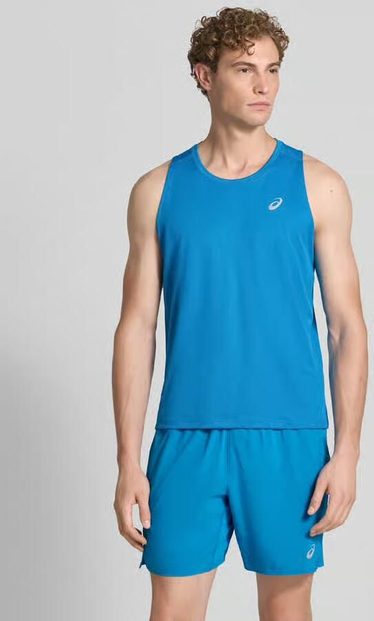 ASICS Regular fit top met logoprint model 'Core' - Foto 3