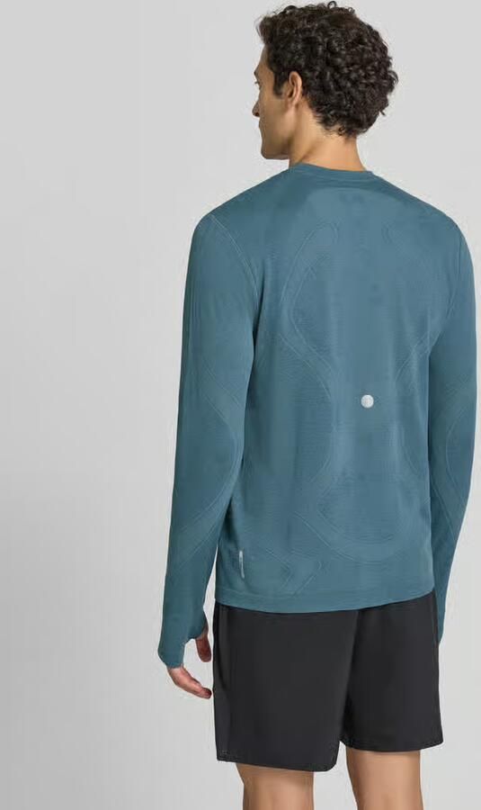 ASICS Shirt met lange mouwen met logoprint en ronde hals - Foto 3