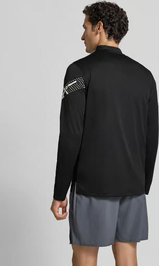 ASICS Shirt met lange mouwen met schipperskraag model 'ICON' - Foto 3
