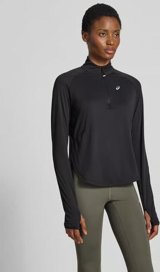 ASICS Shirt met lange mouwen met schipperskraag model 'NAGINO' - Foto 3