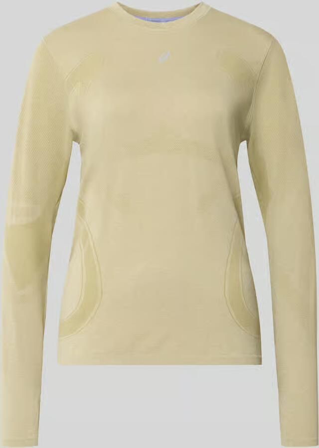 ASICS Slim fit shirt met lange mouwen met logoprint model 'Road'