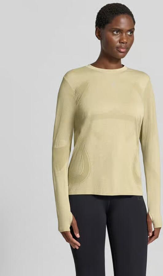 ASICS Slim fit shirt met lange mouwen met logoprint model 'Road' - Foto 2