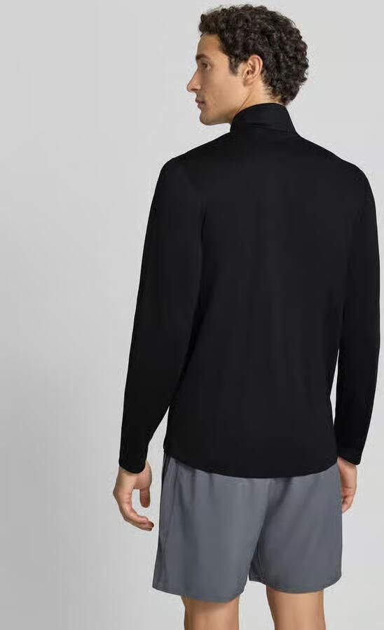 ASICS Sportshirt met logo en ritssluiting - Foto 3