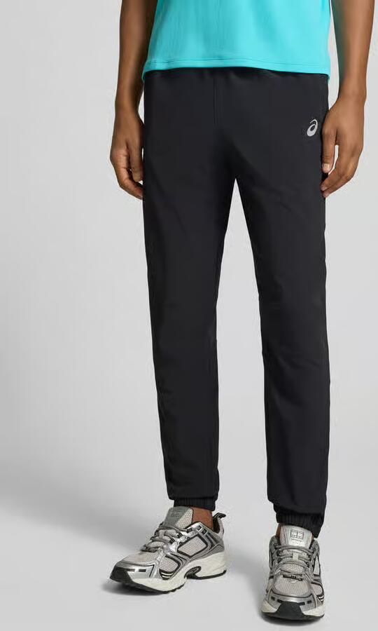 ASICS straight fit trainingsbroek met logoprint model 'Core' - Foto 2