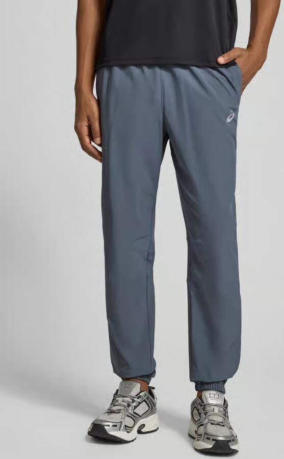 ASICS straight fit trainingsbroek met logoprint model 'Core' - Foto 3