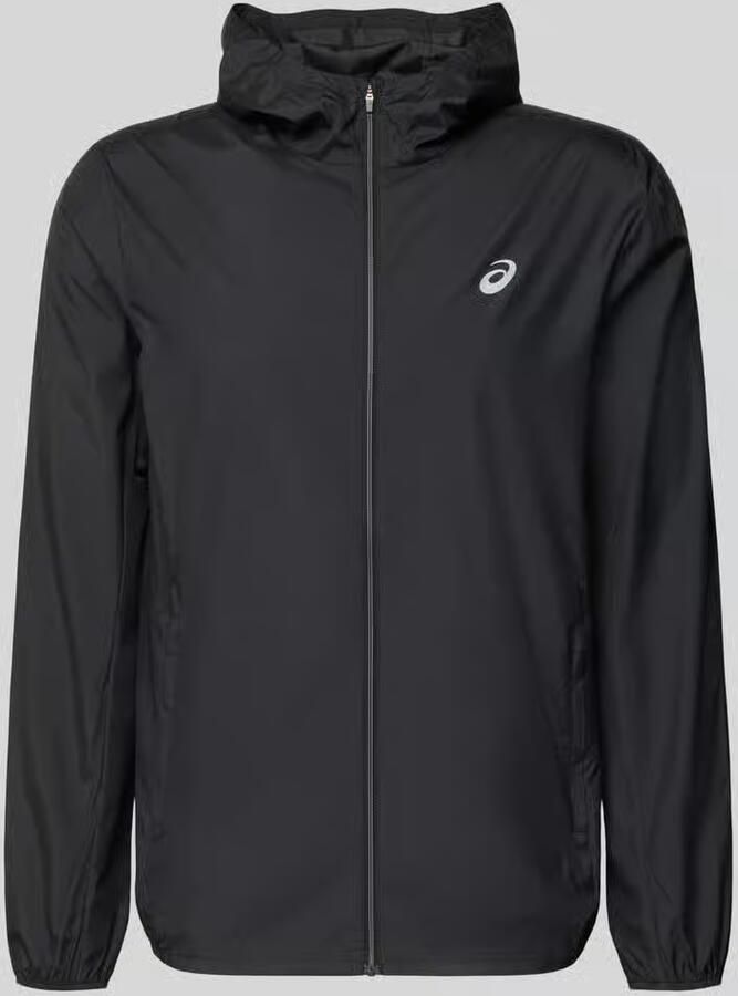 ASICS Windbreaker met logoprint en capuchon