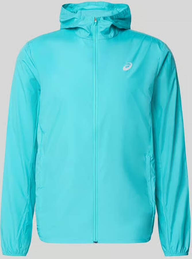 ASICS Windbreaker met logoprint en capuchon