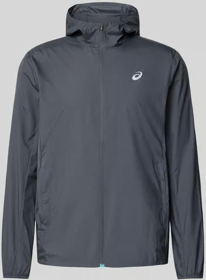 ASICS Windbreaker met logoprint en capuchon