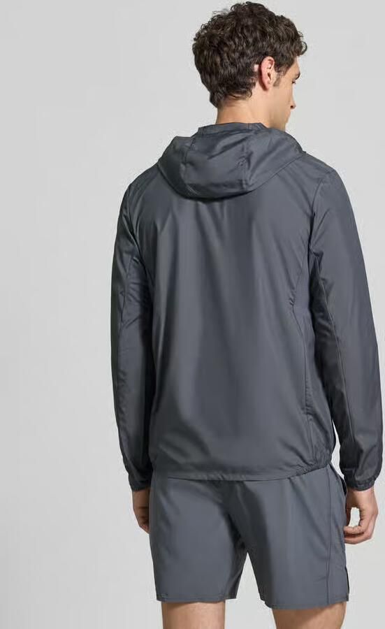 ASICS Windbreaker met logoprint en capuchon - Foto 2