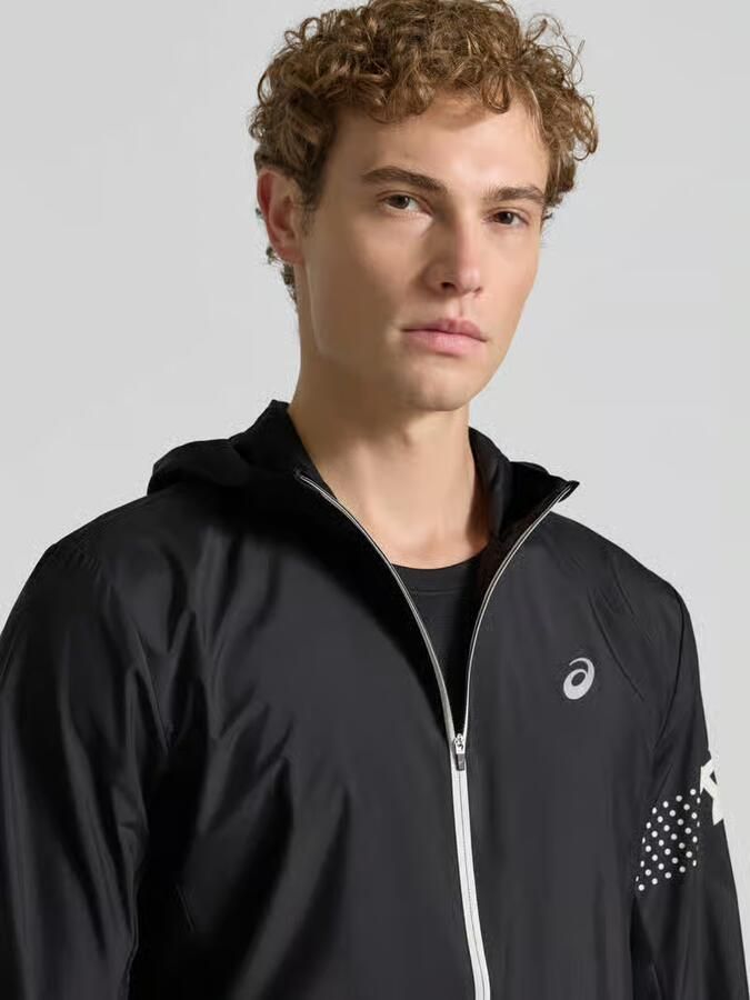 ASICS Regular fit jack met logoprint model 'ICON' - Foto 2