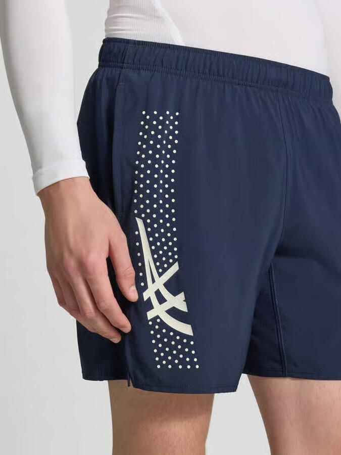 ASICS TIGER Regular Fit korte broek met geïntegreerde slip model 'ICON' - Foto 2