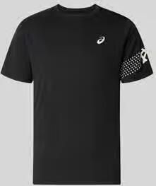 ASICS Regular fit t-shirt met labelprint model 'ICON'