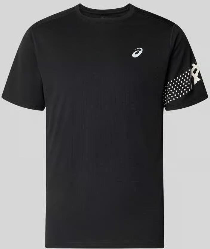 ASICS Regular fit t-shirt met labelprint model 'ICON'