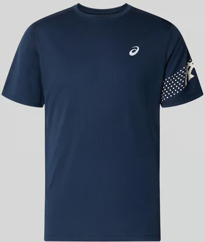 ASICS Regular fit t-shirt met labelprint model 'ICON'