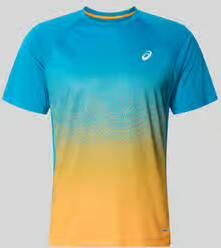 ASICS Regular fit t-shirt met logoprint model 'Road'