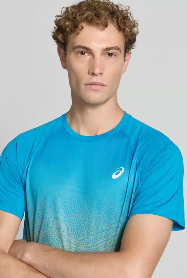 ASICS Regular fit t-shirt met logoprint model 'Road' - Foto 2